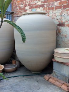 Amphora / Qvevri produced by Mark Heidenreich of Terra-Villa studio in Adelaide